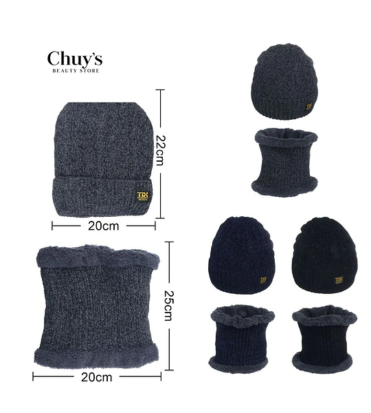 Gorro Y Cuello De Lana
