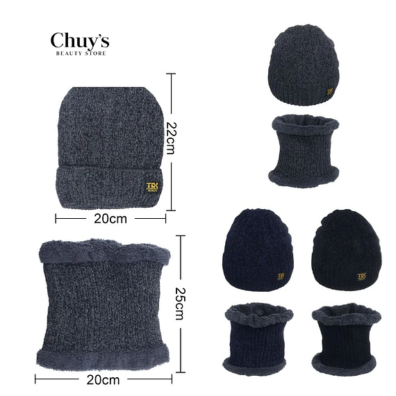 Gorro Y Cuello De Lana