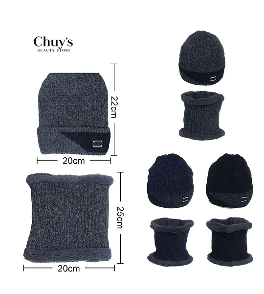 Gorro Y Cuello De Lana