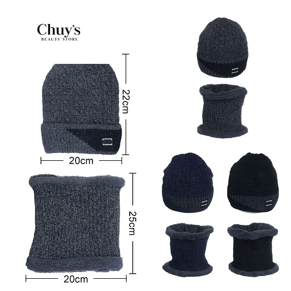 Gorro Y Cuello De Lana
