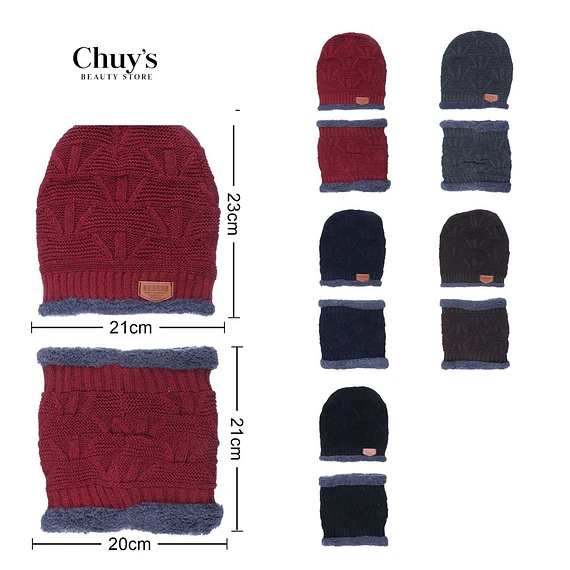 Gorro y Cuello de Lana