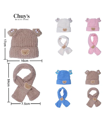 Gorro Y Bufanda De Piel Sintética - Chuys Beautys | Chuy's Beautys Store