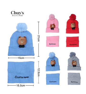Gorro de Invierno con Pompon - Chuys Beautys | Chuy's Beautys Store