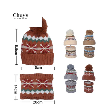 Gorro de Lana con Pompon - Chuys Beautys | Chuy's Beautys Store