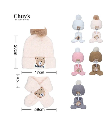 Gorro Y Bufanda De Osito - Chuys Beautys | Chuy's Beautys Store