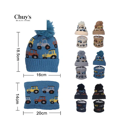 Gorro de Lana con Pompon - Chuys Beautys | Chuy's Beautys Store