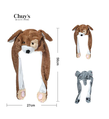 Gorro De Peluche Animales - Chuys Beautys | Chuy's Beautys Store
