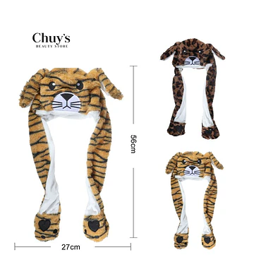 Gorro de Peluche de Tigre - Chuys Beautys | Chuy's Beautys Store