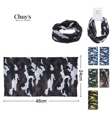 Bufanda Multifuncional Camuflaje - Chuys Beautys | Chuy's Beautys Store