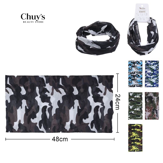 Bufanda Multifuncional Camuflaje