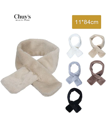 Bufanda De Piel Sintética - Chuys Beautys | Chuy's Beautys Store