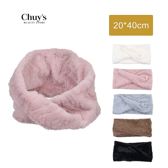 Bufanda De Peluche Para El Cabello