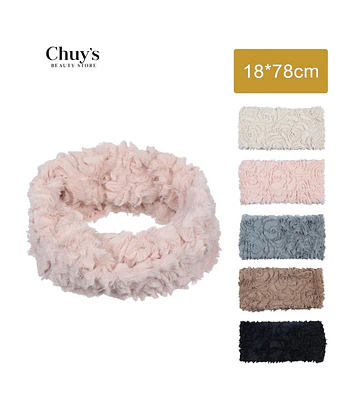 Bufanda De Peluche Rosa - Chuys Beautys | Chuy's Beautys Store