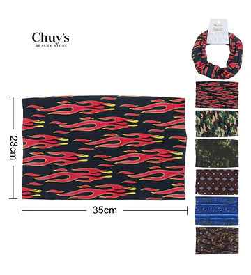 Bufanda Multifuncional Estampada - Chuys Beautys | Chuy's Beautys Store