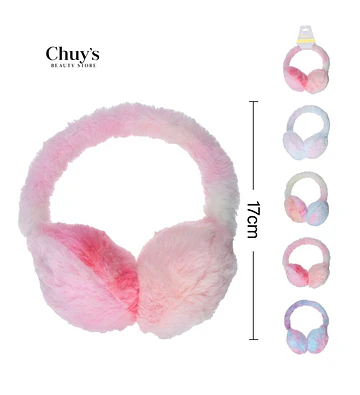 Orejeras de Peluche Coloridas - Chuys Beautys | Chuy's Beautys Store