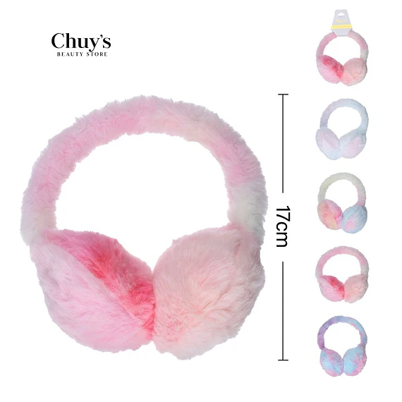 Orejeras de Peluche Coloridas