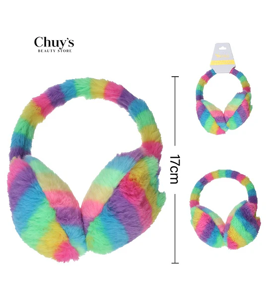 Audífonos De Peluche Coloridos