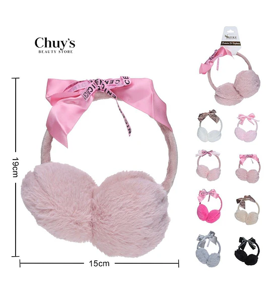 Diadema de Peluche con Lazo