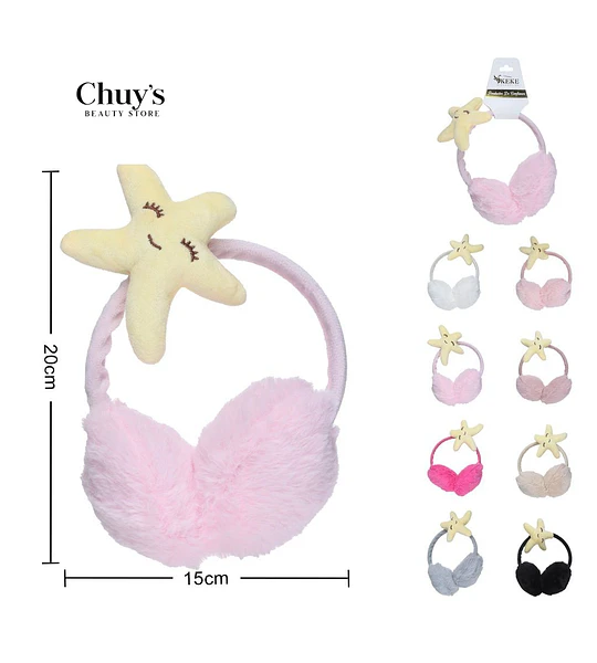 Diadema de Peluche con Estrella de Mar