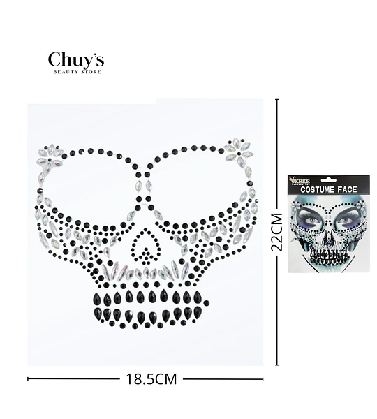 Calavera Adorno Facial