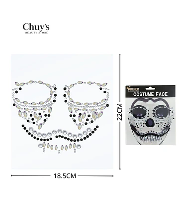 Pintura Facial Calavera Decorativa - Chuys Beautys | Chuy's Beautys Store