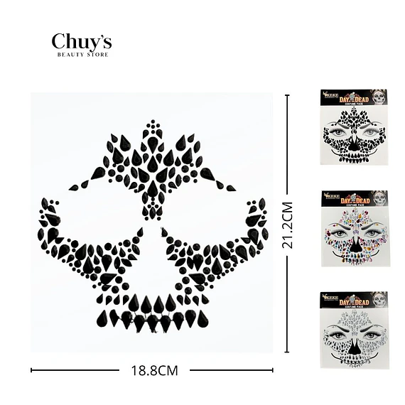 Calcomanía Facial Decorativa