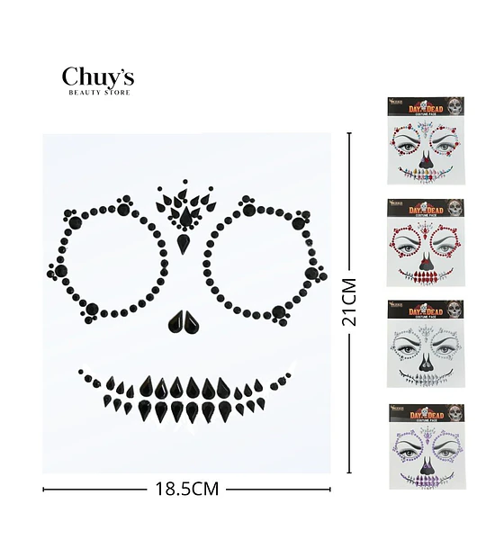 Accesorio Para Maquillaje Día de Muertos