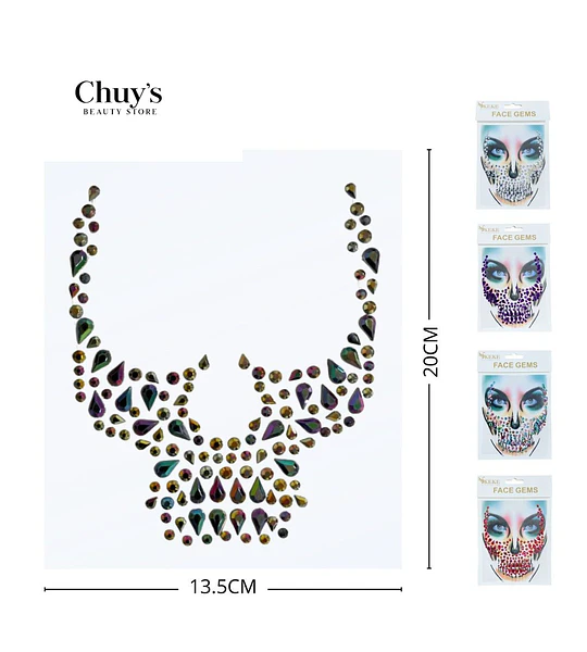 Gemas Faciales Decorativas