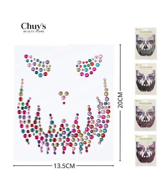 Gemas Faciales Decorativas