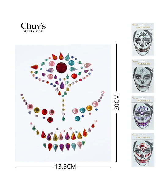 Gemas Faciales Decorativas