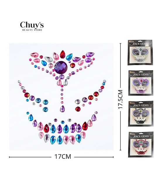 Gemas Faciales Decorativas