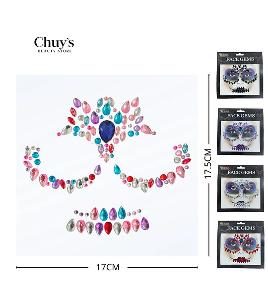 Gemas Faciales Decorativas