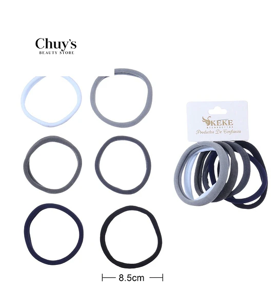 Lazos Para Cabello Set De 6