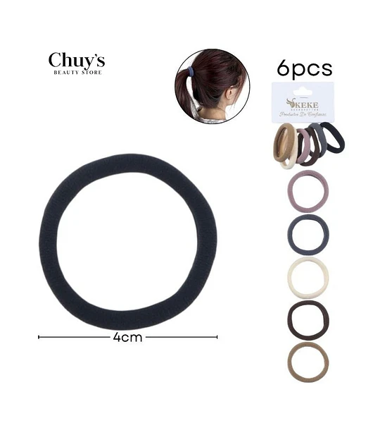 Colettero Para Cabello 6 Pcs