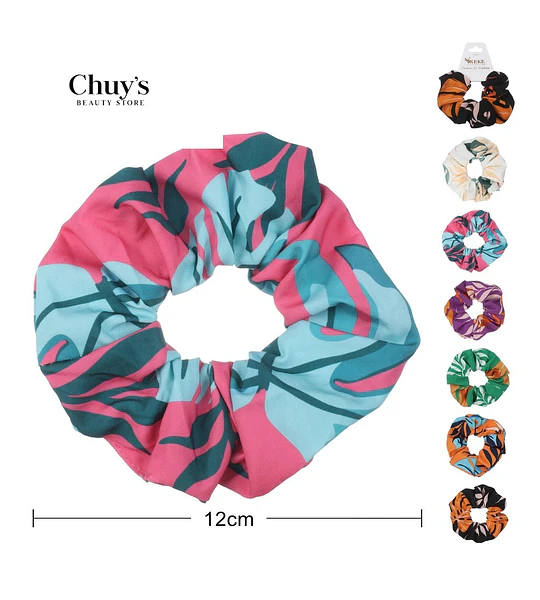 Scrunchie Estampado de Tela