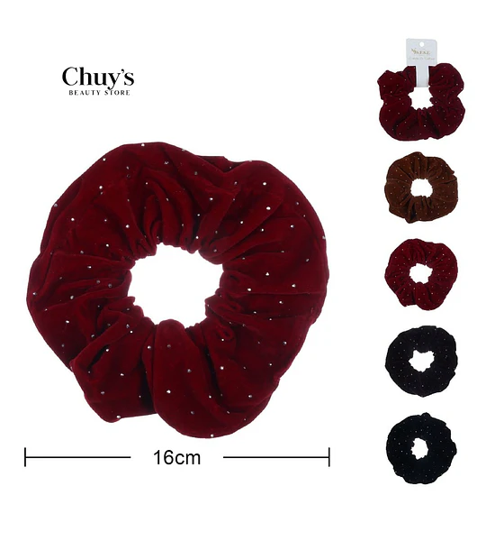 Scrunchie de Terciopelo con Brillantes