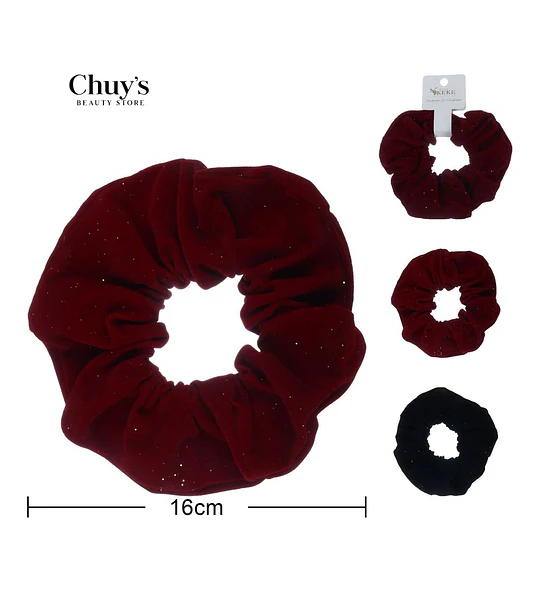 Scrunchie de Terciopelo con Brillos