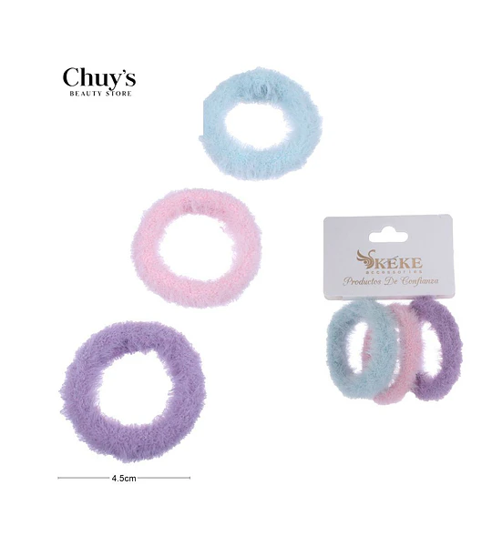 Scrunchies Suaves Multicolor