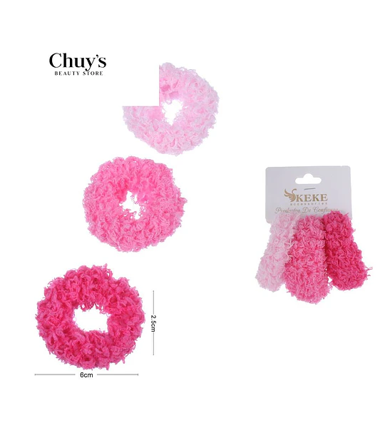 Scrunchies De Tela Suave