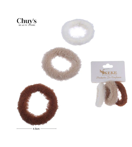 Scrunchies De Tela Suave