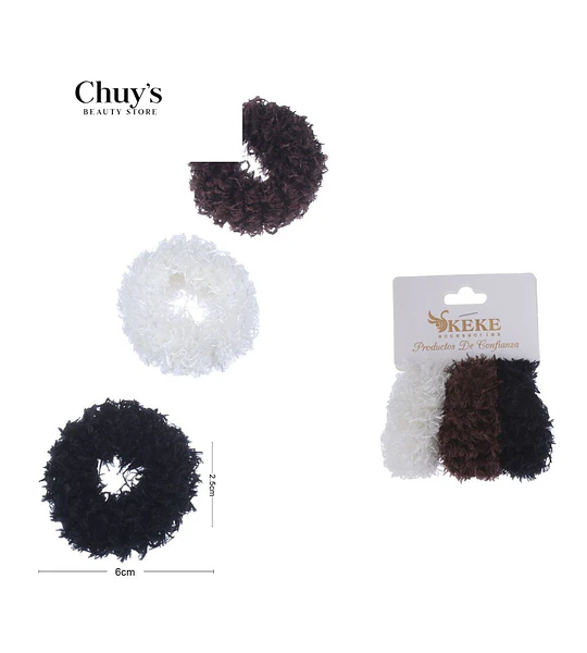 Scrunchies De Tela