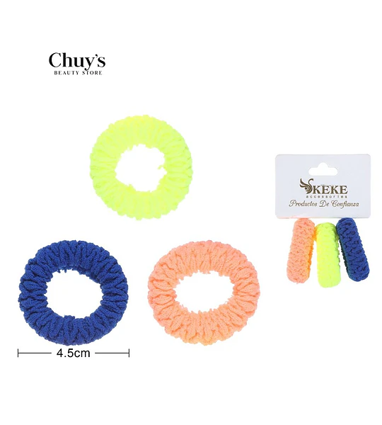 Colección de Scrunchies Coloridos