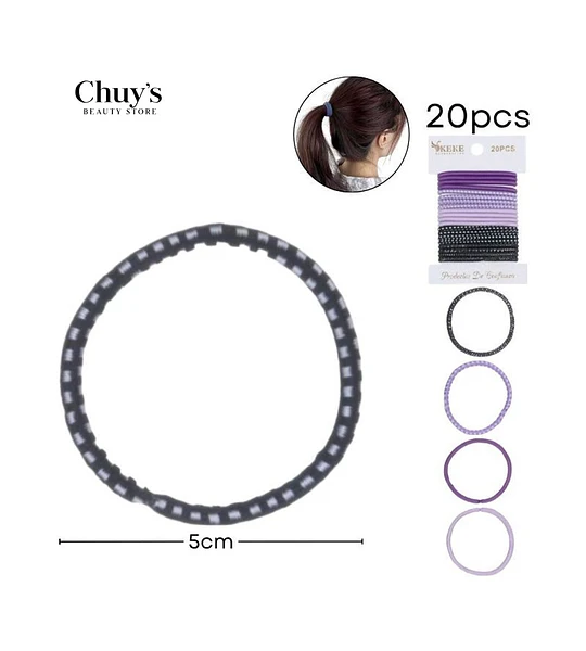 Colección de Gomas para Cabello
