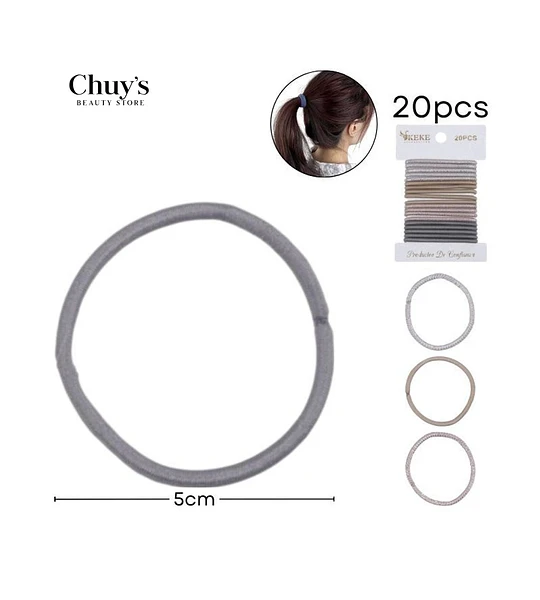 Gomas Para Cabello 20 Piezas