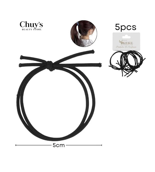 Gomas Para Cabello Negras