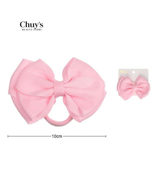 Diadema Con Lazo Rosa
