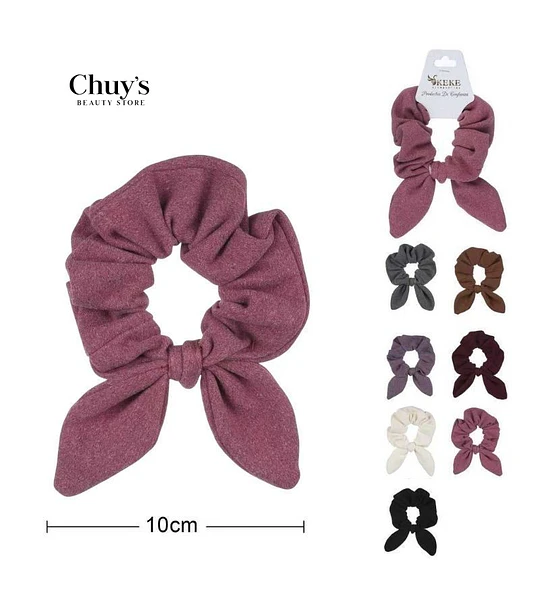 Scrunchie Con Lazos