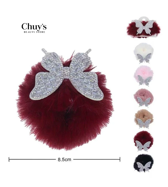 Scrunchie Con Lentejuelas Y Moño
