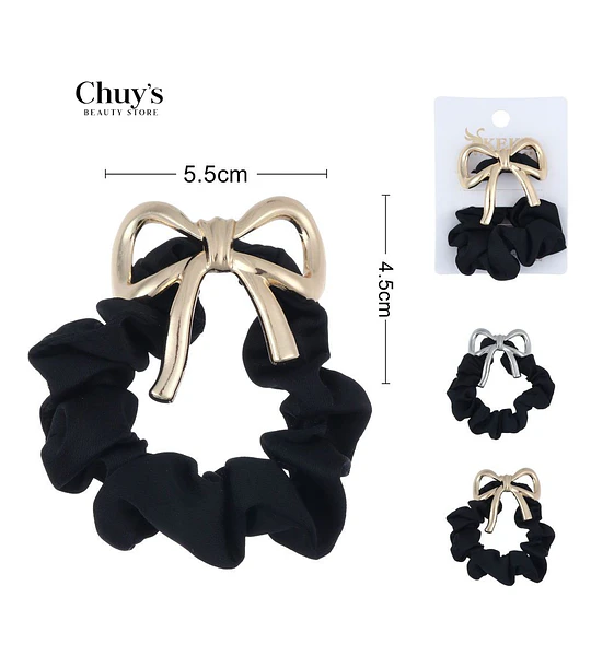 Scrunchie Con Moño