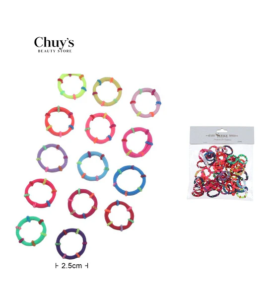 Gomitas De Colores Para Cabello